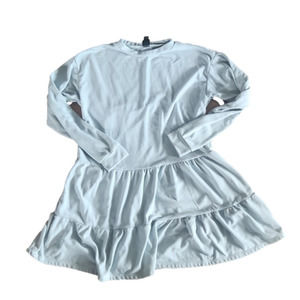 Pull OVER CASUAL TIERED MINERAL WASH BABY DOLL DRESS SIZE xs wild fable